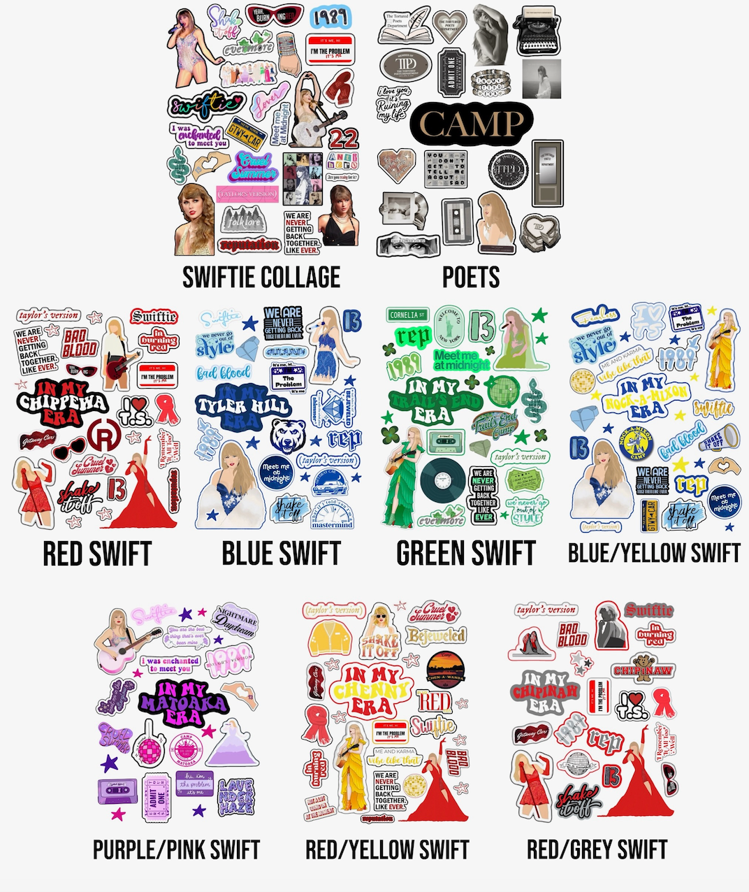 Create'd Sticker Sheet